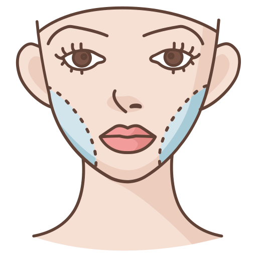 افزایش حجم و برجستگی گونهها